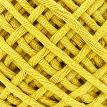 Cargar imagen en el visor de la galería, Hilaza Algodón Mini 3mm Makrama 150gr Amarillo Canario