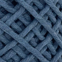 Cargar imagen en el visor de la galería, Hilaza Algodón Mini 3mm Makrama 150gr Azul Pizarra