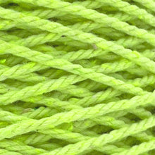 Cargar imagen en el visor de la galería, Cuerda Algodón 2mm Makrama 100m Verde Neon