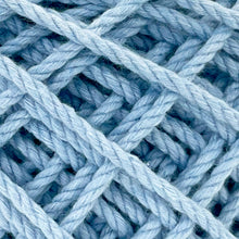 Cargar imagen en el visor de la galería, Cuerda Algodón Mini 2mm Makrama 150gr Azul Pastel
