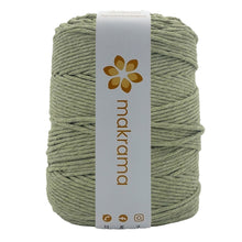 Cargar imagen en el visor de la galería, Hilaza Algodón 3mm Makrama 1kg Verde Laurel