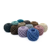 Cargar imagen en el visor de la galería, Mix Hilaza Algodón 4mm Makrama Colores Surtidos 12pz (M)