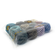 Cargar imagen en el visor de la galería, Mix Hilaza Algodón 4mm Makrama Colores Surtidos 12pz (M)