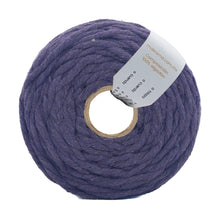 Cargar imagen en el visor de la galería, Hilaza Algodón 4mm Makrama 1kg Morado Oscuro