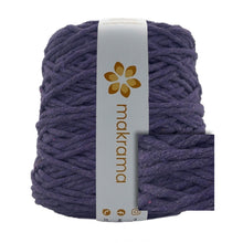 Cargar imagen en el visor de la galería, Hilaza Algodón 4mm Makrama 1kg Morado Oscuro