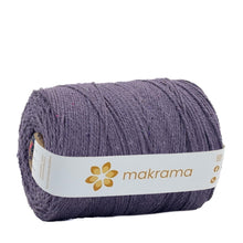 Cargar imagen en el visor de la galería, Cuerda Algodón 2mm Makrama 1kg Morado Uva