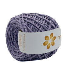 Cargar imagen en el visor de la galería, Cuerda Algodón Mini 2mm Makrama 150gr Morado Uva