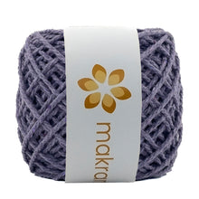 Cargar imagen en el visor de la galería, Cuerda Algodón Mini 2mm Makrama 150gr Morado Uva