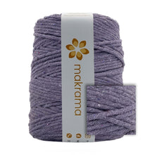 Cargar imagen en el visor de la galería, Hilaza Algodón 3mm Makrama 1kg Morado Uva