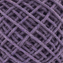Cargar imagen en el visor de la galería, Hilaza Algodón 3mm Makrama 100m Morado Uva