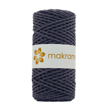 Cargar imagen en el visor de la galería, Cuerda Algodón 2mm Makrama 100m Morado Zarza