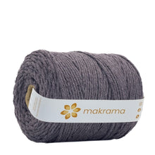Cargar imagen en el visor de la galería, Hilaza Algodón 3mm Makrama 1kg Morado Zarza