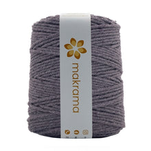 Cargar imagen en el visor de la galería, Hilaza Algodón 3mm Makrama 1kg Morado Zarza