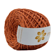 Cargar imagen en el visor de la galería, Cuerda Algodón Mini 2mm Makrama 150gr Ladrillo