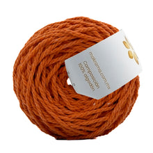 Cargar imagen en el visor de la galería, Cuerda Algodón Mini 2mm Makrama 150gr Naranja
