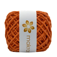 Cargar imagen en el visor de la galería, Cuerda Algodón Mini 2mm Makrama 150gr Naranja