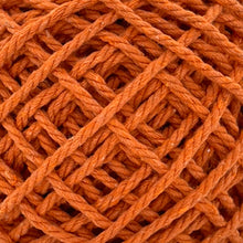 Cargar imagen en el visor de la galería, Cuerda Algodón Mini 2mm Makrama 150gr Naranja
