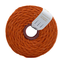Cargar imagen en el visor de la galería, Hilaza Algodón 3mm Makrama 1kg Naranja