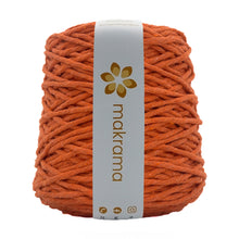 Cargar imagen en el visor de la galería, Hilaza Algodón 4mm Makrama 1kg Naranja