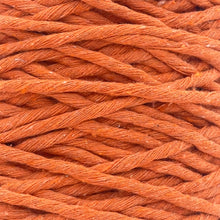 Cargar imagen en el visor de la galería, Hilaza Algodón 4mm Makrama 1kg Naranja