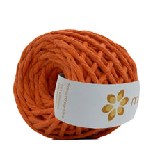Cargar imagen en el visor de la galería, Hilaza Algodón Mini 4mm Makrama 150gr Naranja