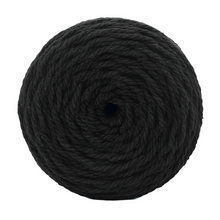 Cargar imagen en el visor de la galería, Cuerda Algodón 2mm Makrama 500gr Negro
