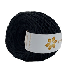 Cargar imagen en el visor de la galería, Cuerda Algodón Mini 2mm Makrama 150gr Negro