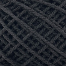 Cargar imagen en el visor de la galería, Cuerda Algodón Mini 2mm Makrama 150gr Negro
