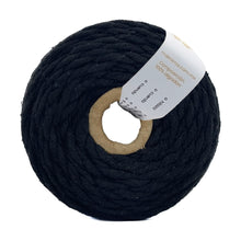 Cargar imagen en el visor de la galería, Hilaza Algodón 3mm Makrama 1kg Negro
