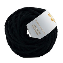 Cargar imagen en el visor de la galería, Hilaza Algodón Mini 3mm Makrama 150gr Negro