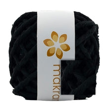 Cargar imagen en el visor de la galería, Hilaza Algodón Mini 3mm Makrama 150gr Negro