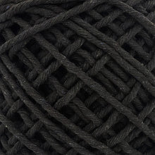 Cargar imagen en el visor de la galería, Hilaza Algodón 3mm Makrama 100m Negro