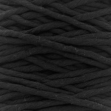 Cargar imagen en el visor de la galería, Hilaza Algodón 4mm Makrama 1kg Negro