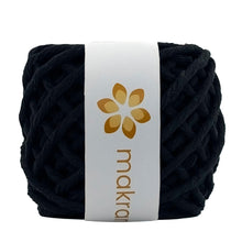 Cargar imagen en el visor de la galería, Hilaza Algodón Mini 4mm Makrama 150gr Negro