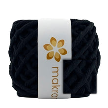Cargar imagen en el visor de la galería, Hilaza Algodón Mini 4mm Makrama 150gr Negro