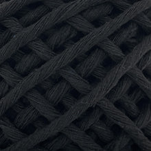 Cargar imagen en el visor de la galería, Hilaza Algodón Mini 4mm Makrama 150gr Negro