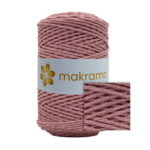 Cargar imagen en el visor de la galería, Cuerda Algodón 2mm Makrama 500gr Palo de Rosa