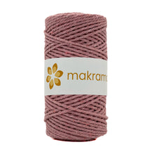 Cargar imagen en el visor de la galería, Cuerda Algodón 2mm Makrama 100m Palo de Rosa