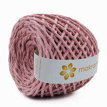 Cargar imagen en el visor de la galería, Hilaza Algodón 3mm Makrama 100m Palo de Rosa