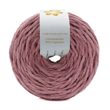 Cargar imagen en el visor de la galería, Hilaza Algodón 3mm Makrama 100m Palo de Rosa