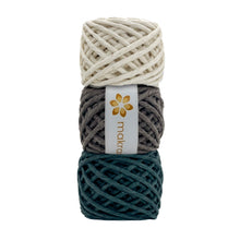 Cargar imagen en el visor de la galería, Kit Hilaza Algodón 3mm Makrama Colores Varios 3pz