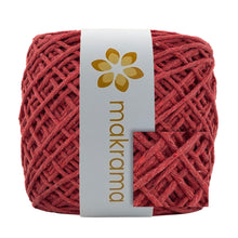 Cargar imagen en el visor de la galería, Hilaza Algodón 2mm Makrama 500gr Rojo Cereza