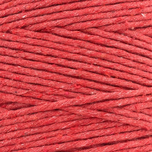 Cargar imagen en el visor de la galería, Hilaza Algodón 3mm Makrama 1kg Rojo Cereza