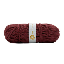 Cargar imagen en el visor de la galería, Cuerda Algodón 4mm Makrama Rojo Grosella