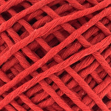 Cargar imagen en el visor de la galería, Hilaza Algodón 4mm Makrama 500gr Rojo Intenso