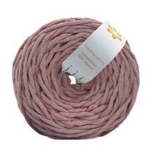 Cargar imagen en el visor de la galería, Hilaza Algodón 3mm Makrama 100m Rosa Claro