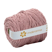 Cargar imagen en el visor de la galería, Hilaza Algodón 4mm Makrama 1kg Rosa Claro