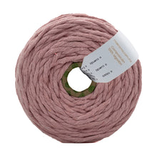 Cargar imagen en el visor de la galería, Hilaza Algodón 4mm Makrama 1kg Rosa Claro