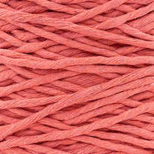 Cargar imagen en el visor de la galería, Hilaza Algodón 4mm Makrama 1kg Rosa Coral Intenso