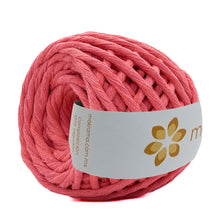 Cargar imagen en el visor de la galería, Hilaza Algodón Mini 4mm Makrama 150gr Rosa Coral Intenso